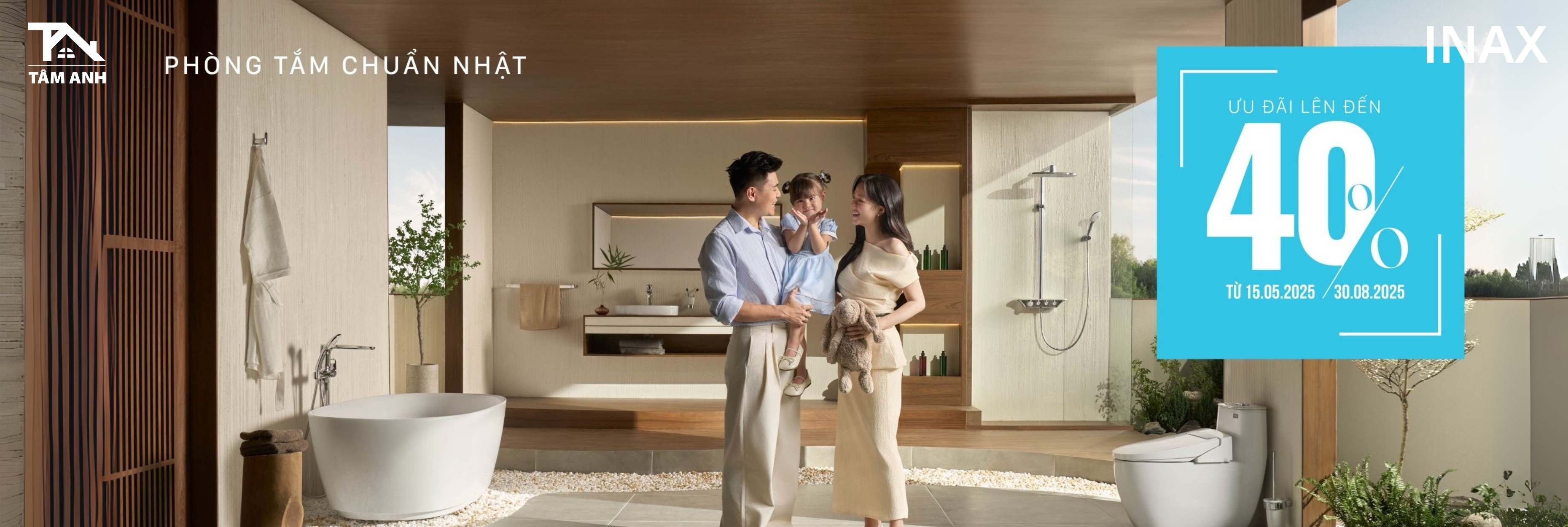 Inax Khuyến Mại Hè <br> 2025